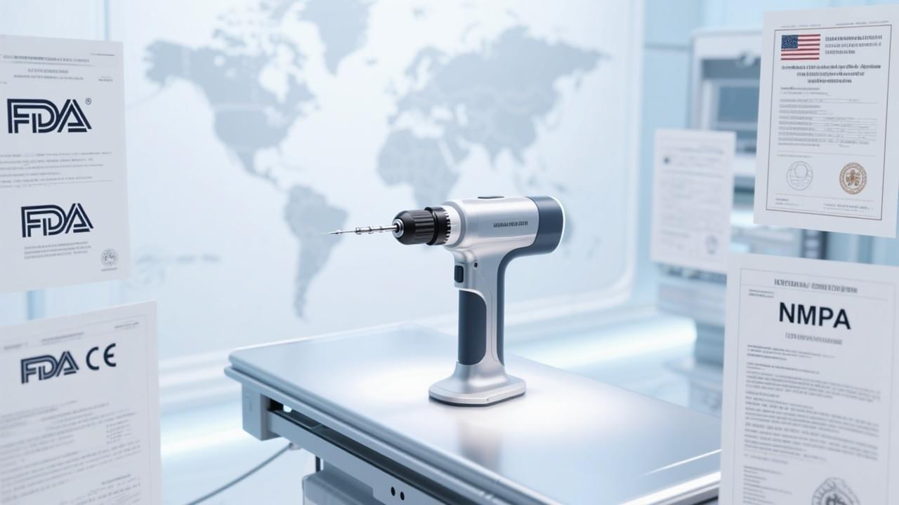 7 Regulamentos internacionais obrigatórios para ferramentas eléctricas ortopédicas