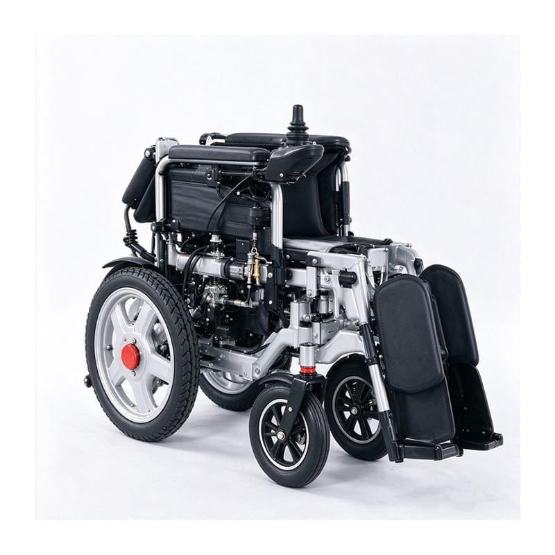 Reclining Electric Wheelchair | High-Back Folding 2 VS-XRE02 — High-Back Reclining Electric Wheelchair